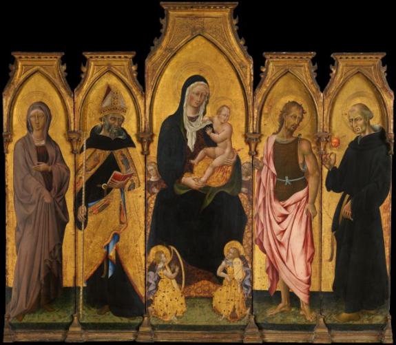 Madonna And Child With Saints