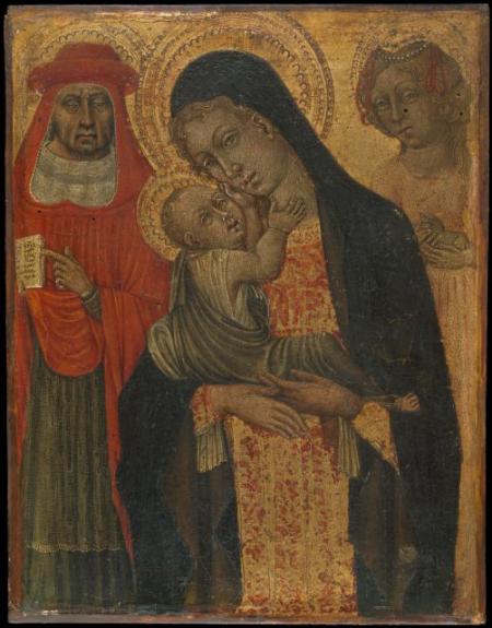 Madonna And Child With Saints Jerome And Agnes