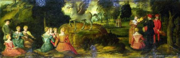 Pegasus And The Muses