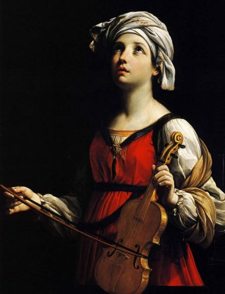 Saint Cecilia (The Angels Announcing Her Coming Martyrdom)