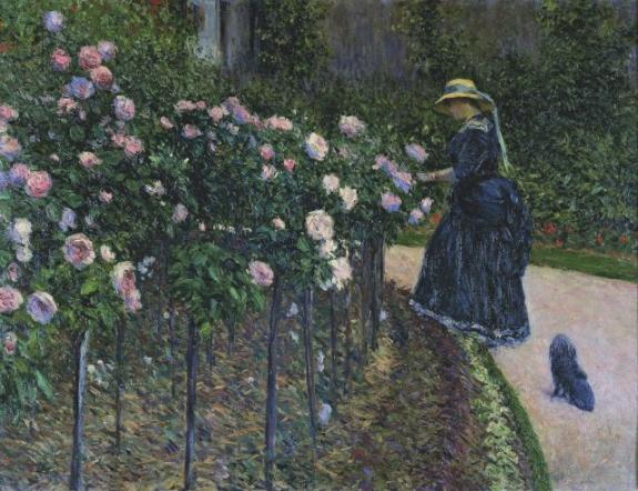 Roses In The Garden At Petit Gennevilliers