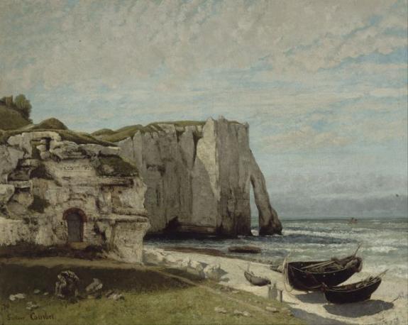 The Etretat Cliffs After The Storm