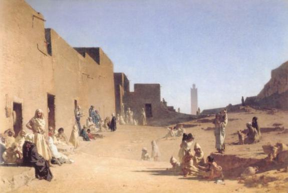 Laghouat in southern Algeria