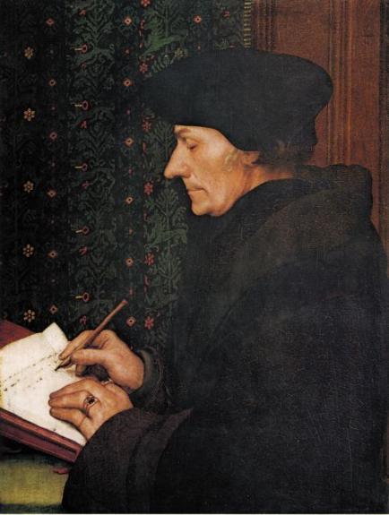 Portrait of Desiderius Erasmus