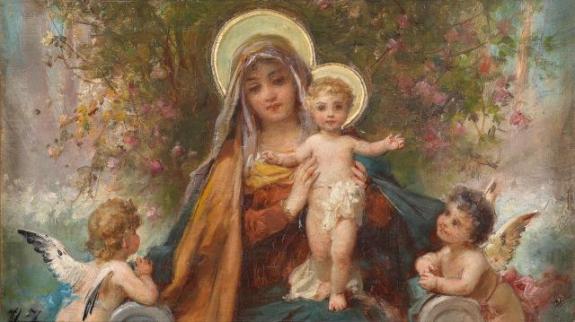 Madonna And The Infant Jesus