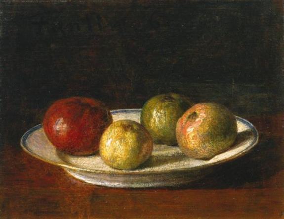 A Plate Of Apples