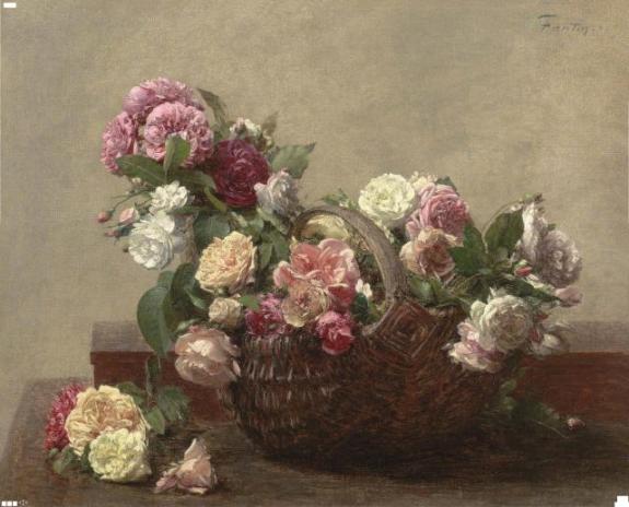 Panier De Roses