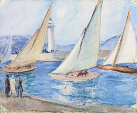 Starting The Regatta, St. Trope