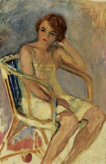 Jeune Femme Assise