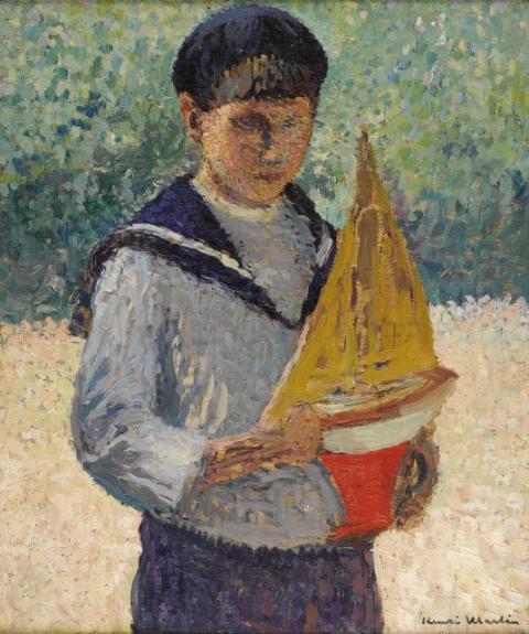 Boy With Sailboat