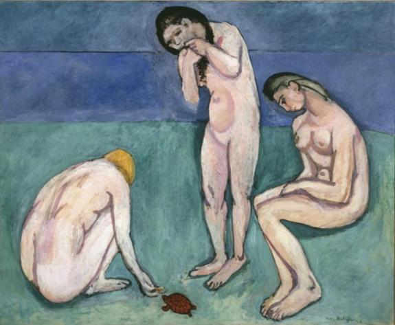Bathers with a Turtle