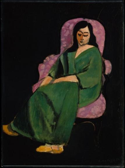 Laurette In A Green Robe