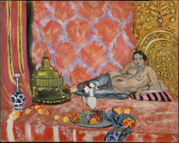 Odalisque With Gray Trousers