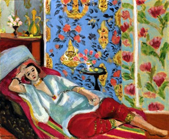 Odalisque with Red Trousers