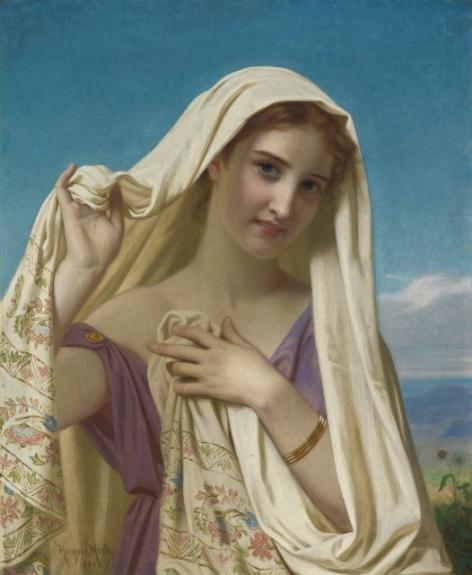 Young Girl In A Veil