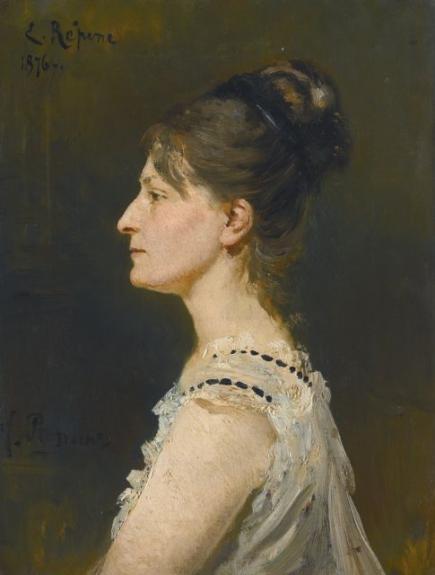 Portrait Of A Lady Said To Be Maria Grigorievna Ge