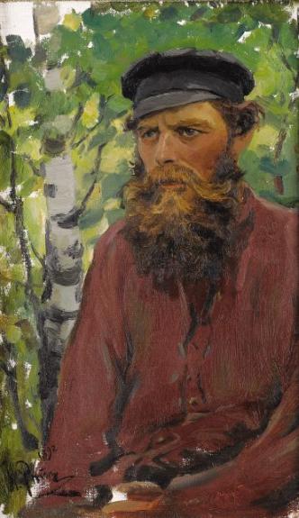 Portrait Of A Russian Peasant