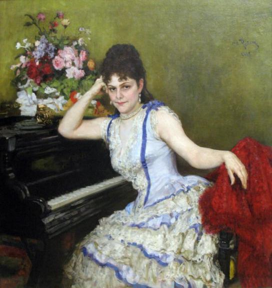 Portrait Of The Pianist S.I. Menter