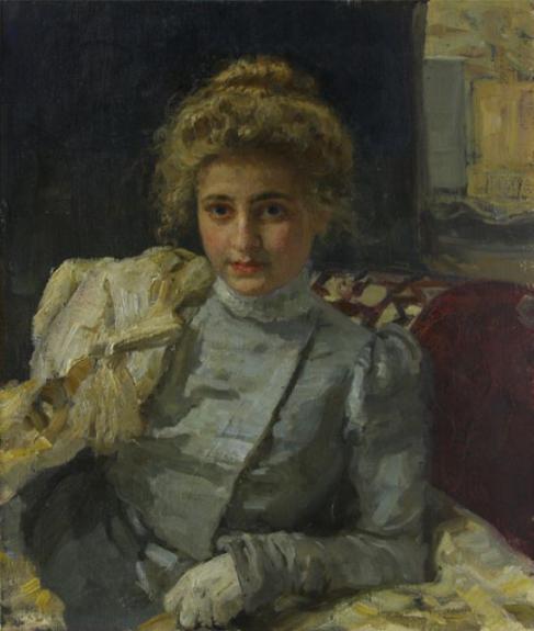 The Blonde Woman (Portrait Of Tevashova)