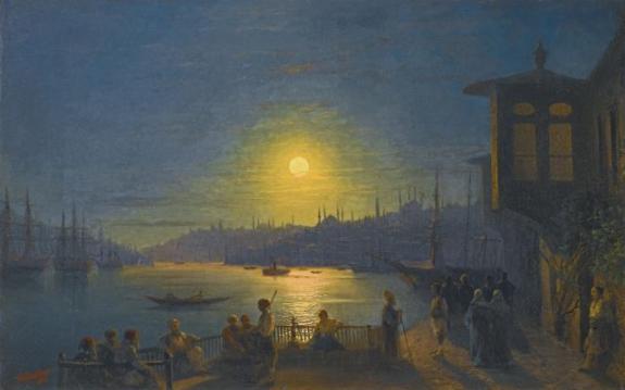 Moonrise Over The Golden Horn