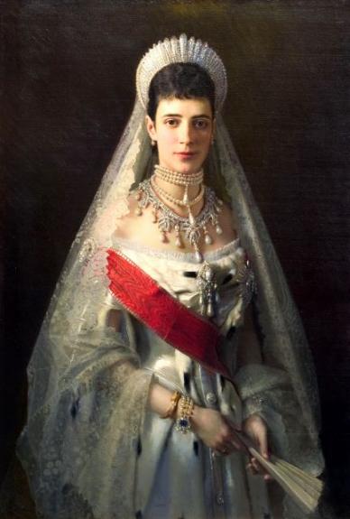 Portrait Of The Empress Maria Fyodorovna