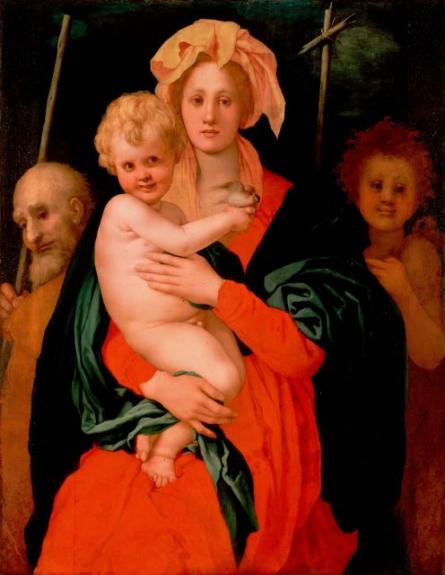 The Virgin And Child With St. Joseph And John The Baptist