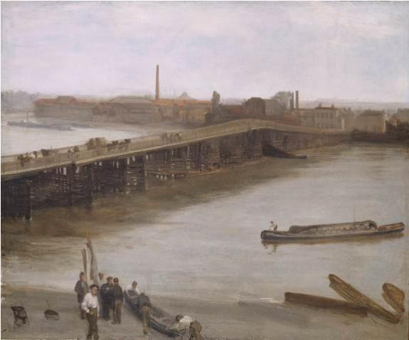 Brown And Silver: Old Battersea Bridge