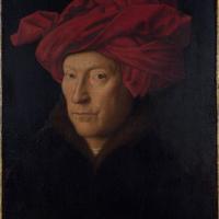 Portrait Of A Man In A Red Turban