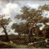 A Wood near The Hague, with a view of the Huis ten Bosch