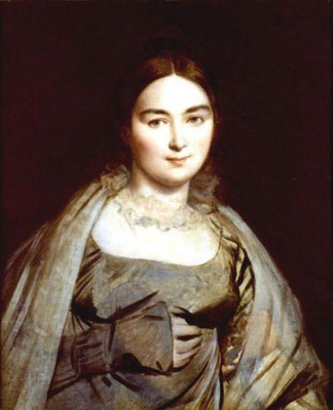 Portrait Of Madame Ingres