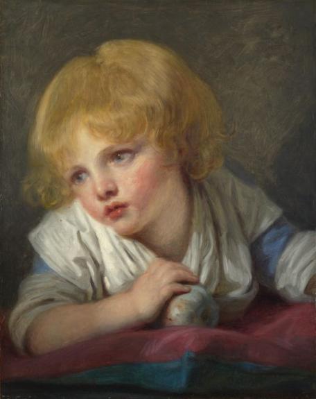 A Child With An Apple