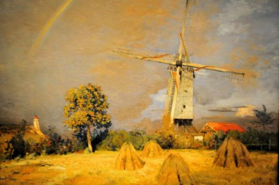 The Great Windmill And The Rainbow