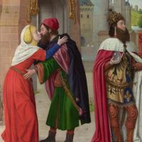 Charlemagne And The Meeting At The Golden Gate