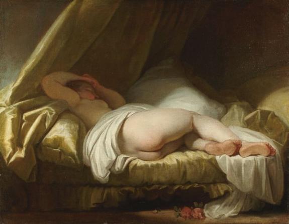 A Young Girl Sleeping