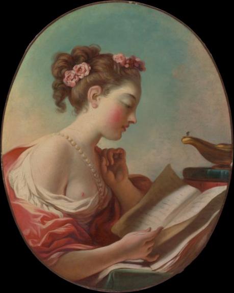 Young Woman Reading