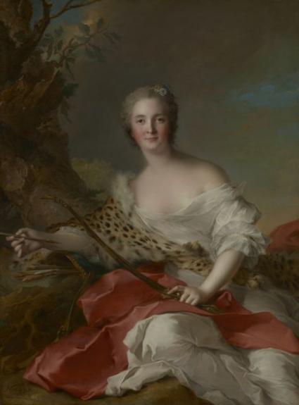 Portrait of Madame Bonnier de la Mosson as Diana