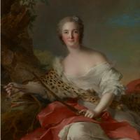 Portrait of Madame Bonnier de la Mosson as Diana