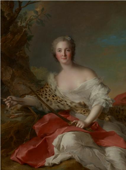 Portrait of Madame Bonnier de la Mosson as Diana