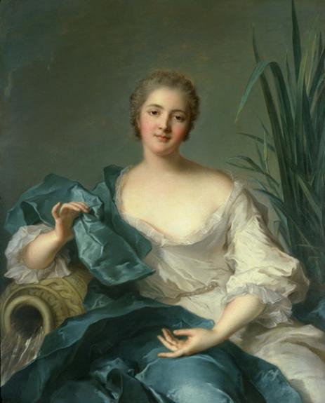 Portrait Of Madame Marie Henriette Berthelot De Pltneuf