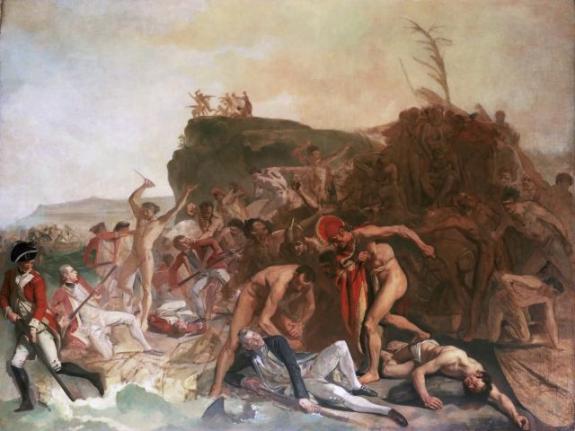 The Death Of Captain James Cook