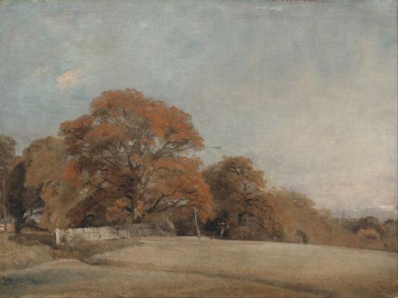 Autumnal Landscape At East Bergholt