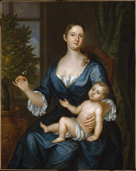 Mrs. Francis Brinley And Her Son Francis