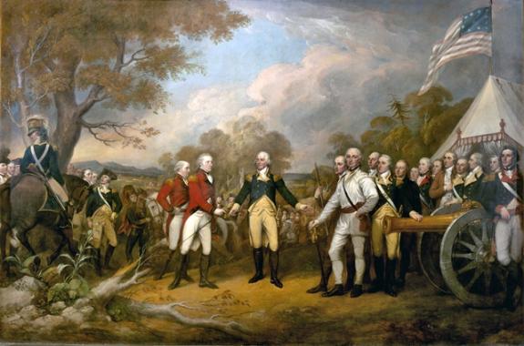 Surrender Of General Burgoyne