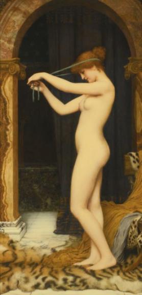 Venus Binding Her Hair