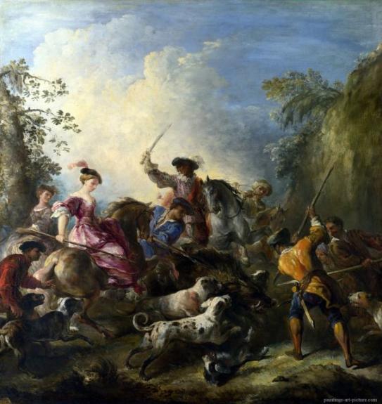 The Boar Hunt