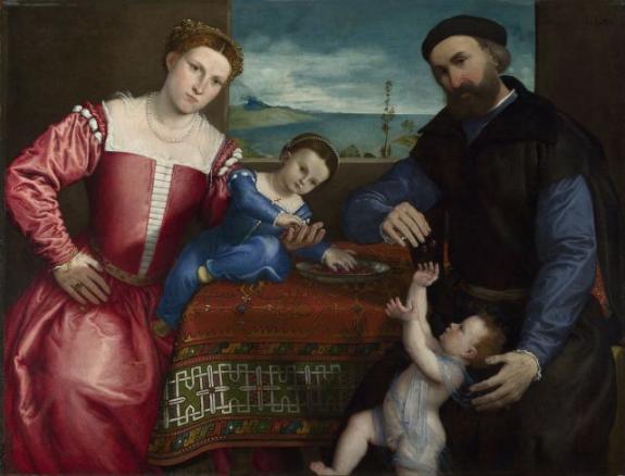 Portrait Of Giovanni Della Volta With His Wife And Children