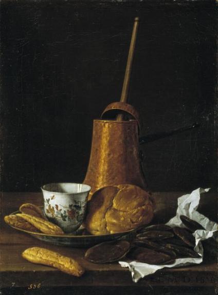 Still Life With A Chocolate Service