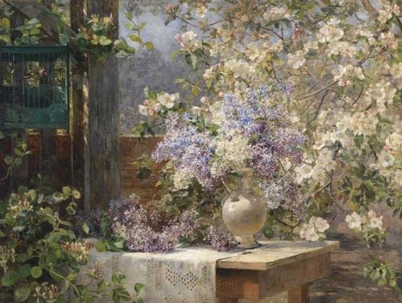 In The Blossoming Bower