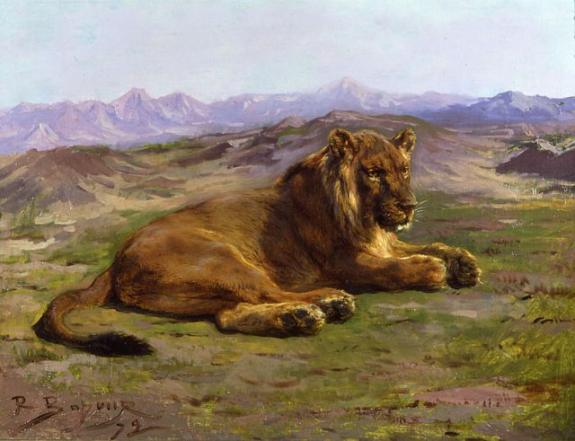 Crouching Lion