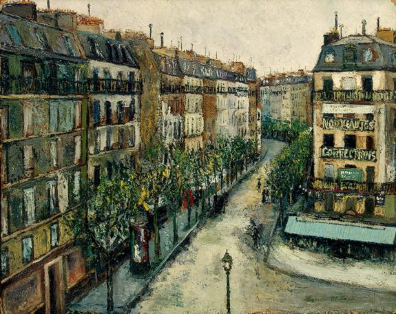 Rue Custine A Montmartre
